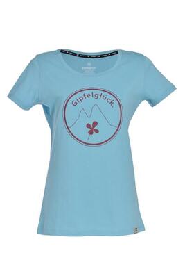 Freizeitshirt Karoline Freizeit Damen Light Blue Ohne GIPFELGLÜCK