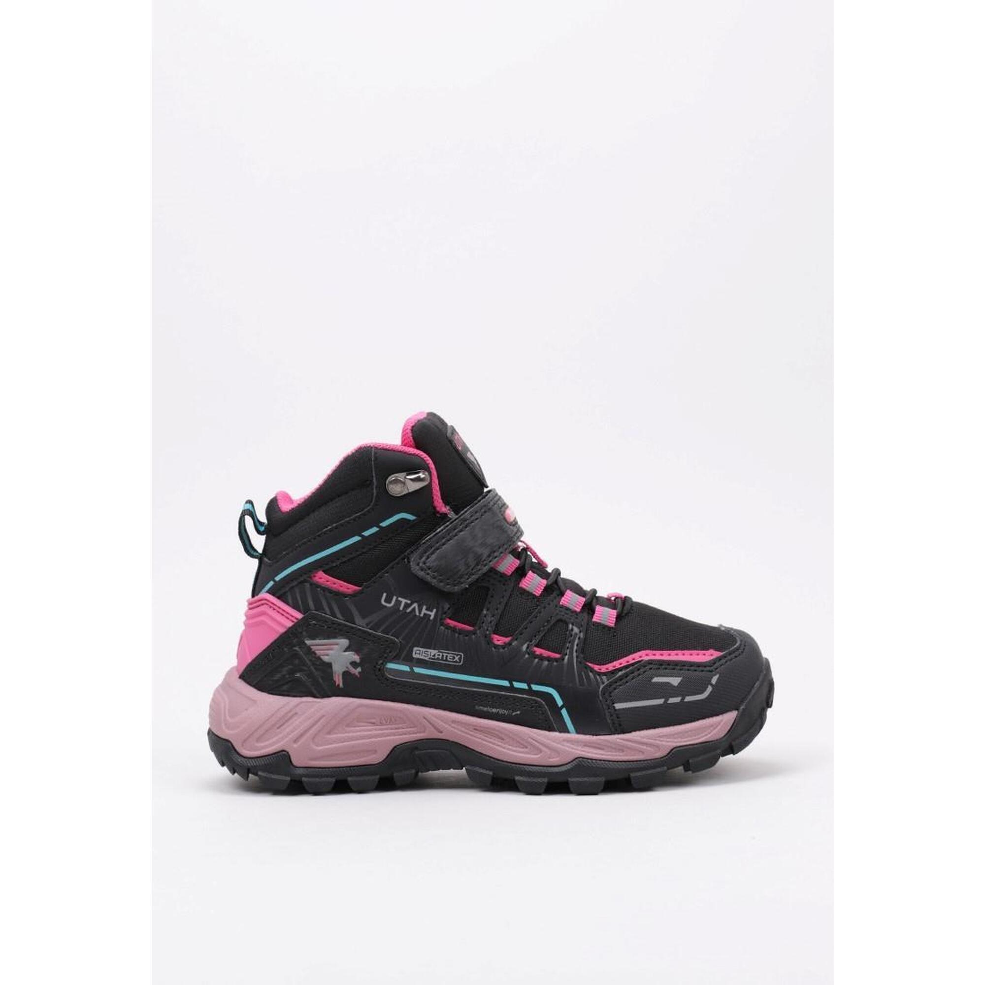 Joma - Chaussure De Randonnée Randonnée Enfants Joma Jutahw Noi - Chaussures De Sport - Noir|rose - 38 - Decathlon