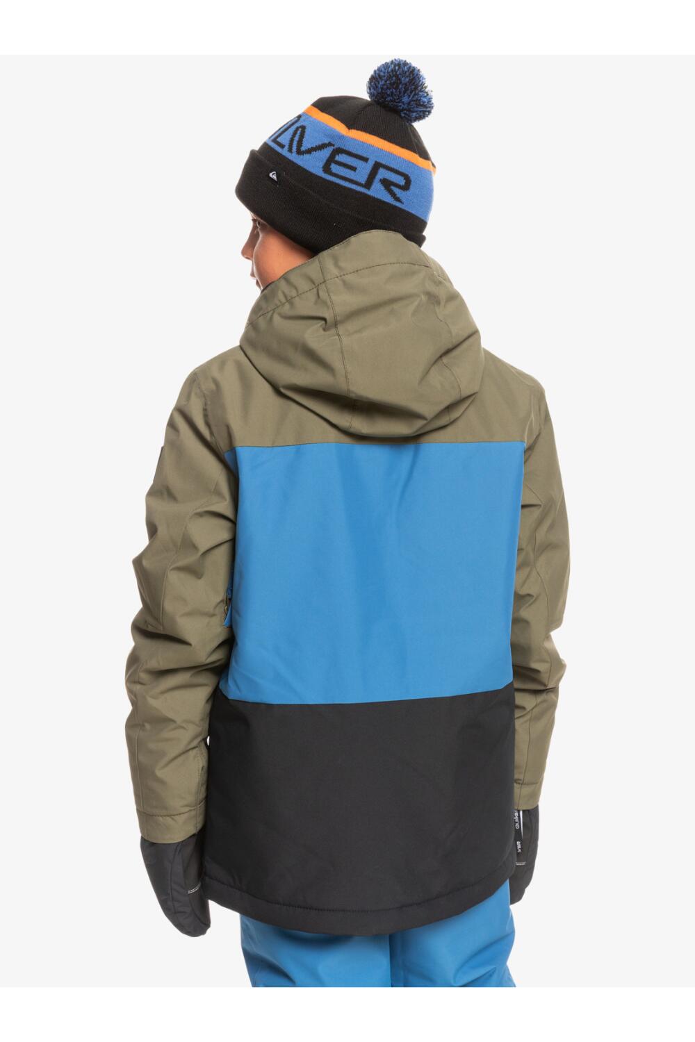 Quiksilver Side Hit Youth Boys Ski Jacket - Grape Leaf 2/7