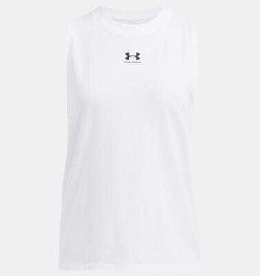 Tanktop under armour model 1383659-100 voor vrouwen