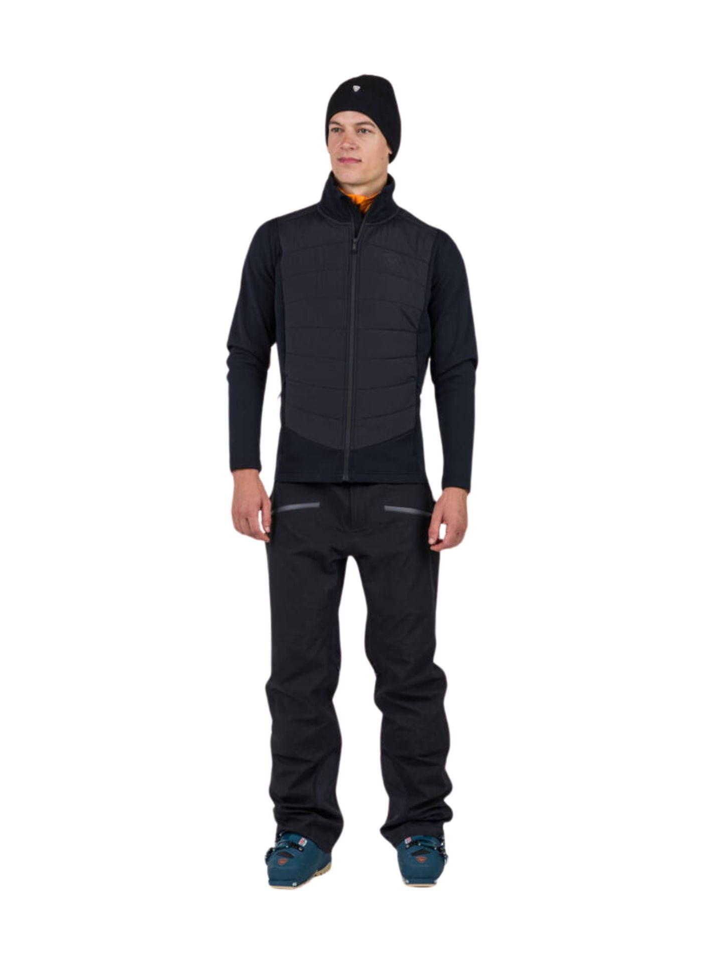 Bluza Rossignol męska Classique Hybrid Clim FZ czarna 2/5