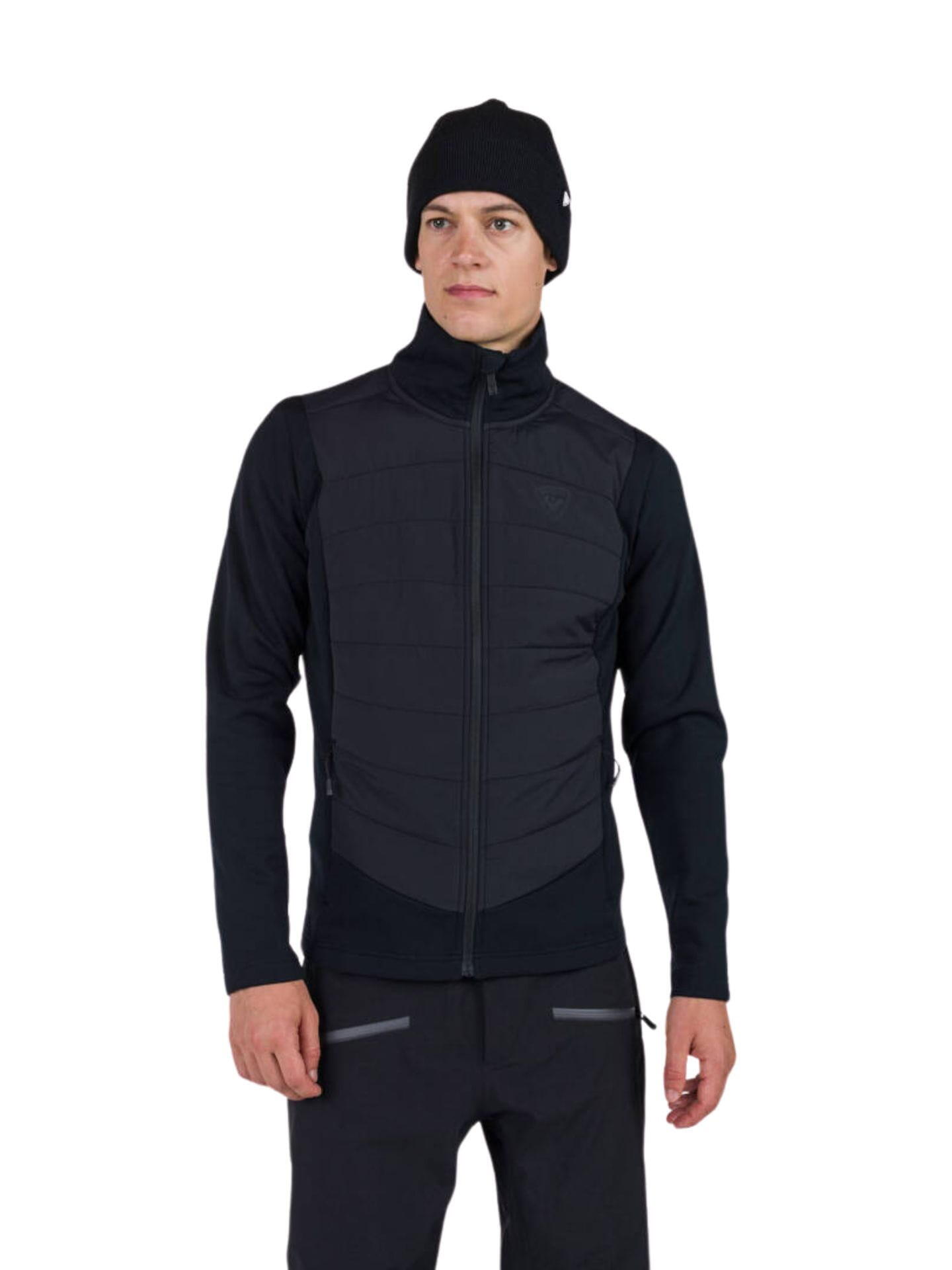 Bluza Rossignol męska Classique Hybrid Clim FZ czarna 1/5