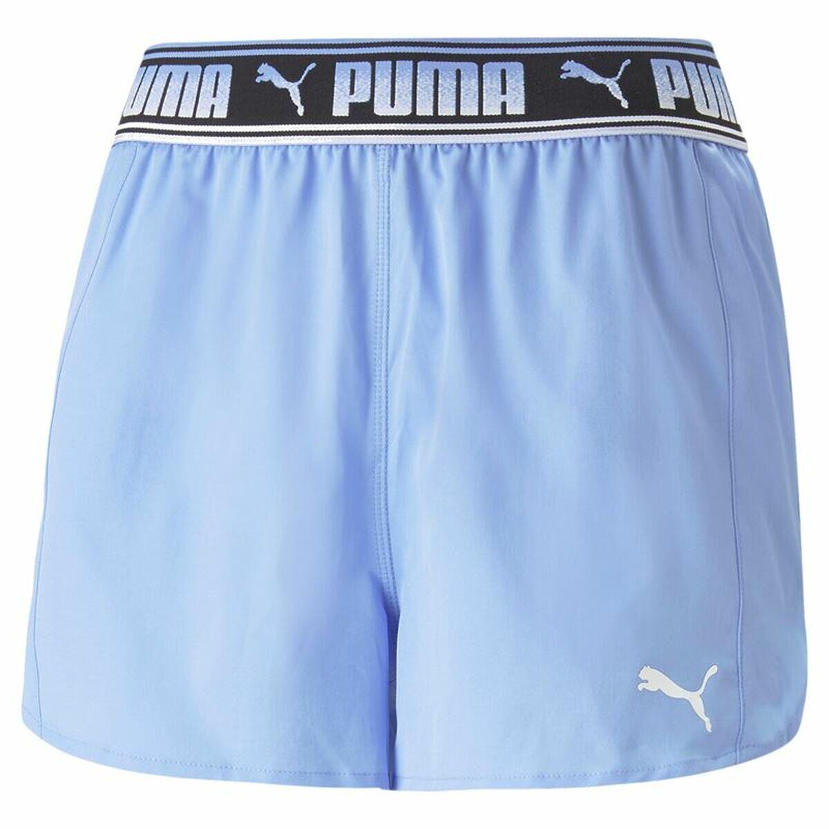 Puma - Short De Sport Pour Femme Puma Strong Bleu - Short - Bleu|violet - 42 M/l - Decathlon