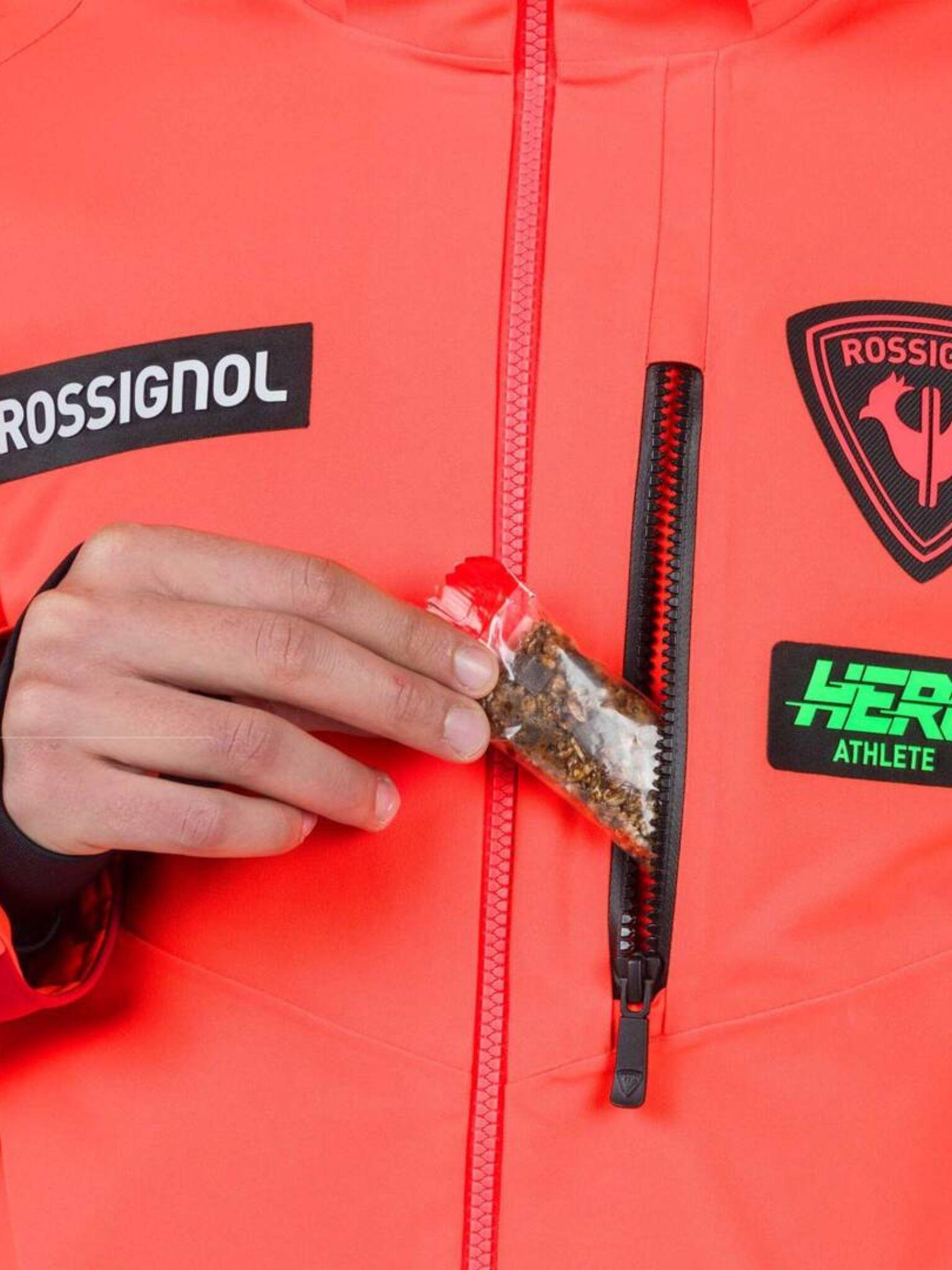 Kurtka Narciarska Rossignol męska Hero Blackside JKT pomarańczowa 4/6