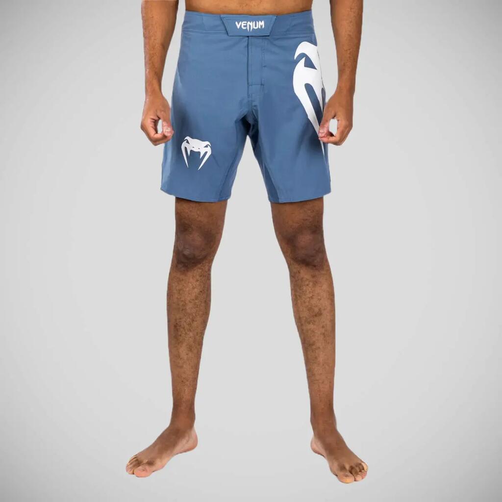 Blue/White Venum Light 5.0 Fight Shorts