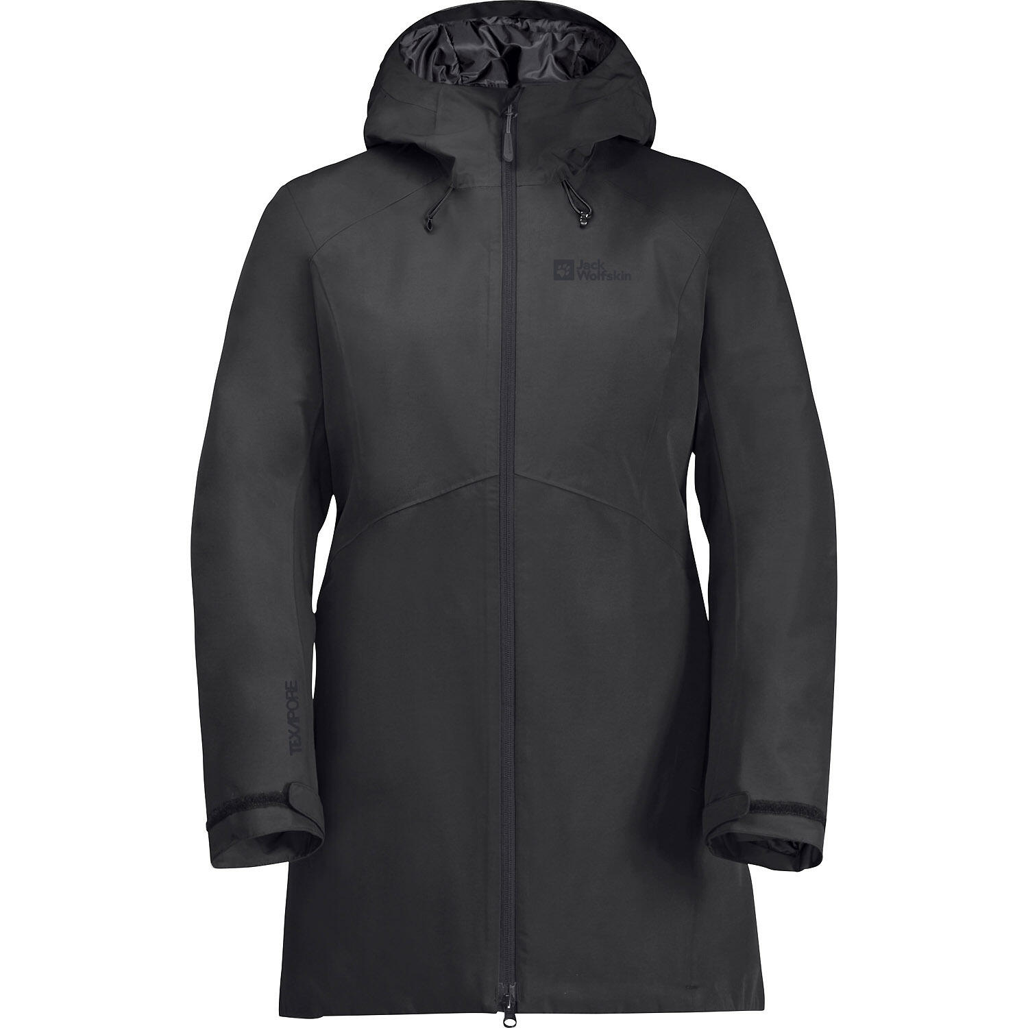 Jack Wolfskin - Veste D'Hiver Pour Femme Jack Wolfskin Heidelstein Ins - Doudoune Duvet - Gris|noir - 38 S - Decathlon