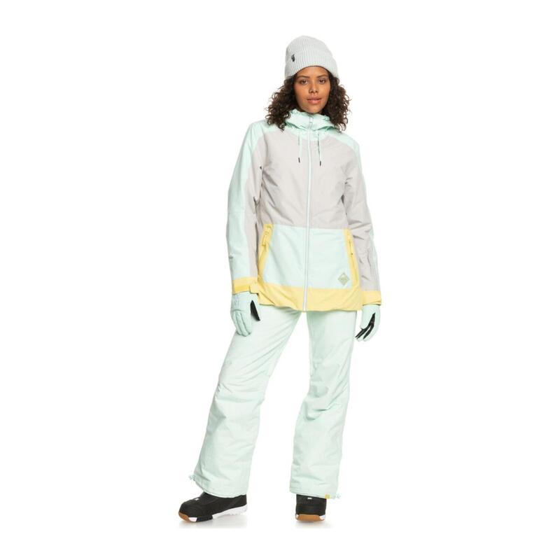 bunda ROXY Ravine Hoodie GRAY VIOLET
