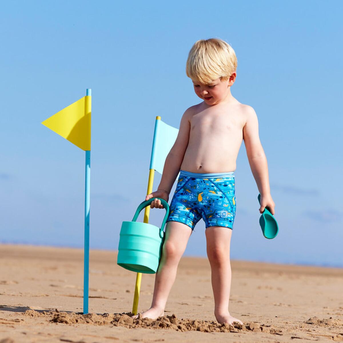Splash About Toddler Jammers Swim Nappy, Crocodile Swamp 3/4