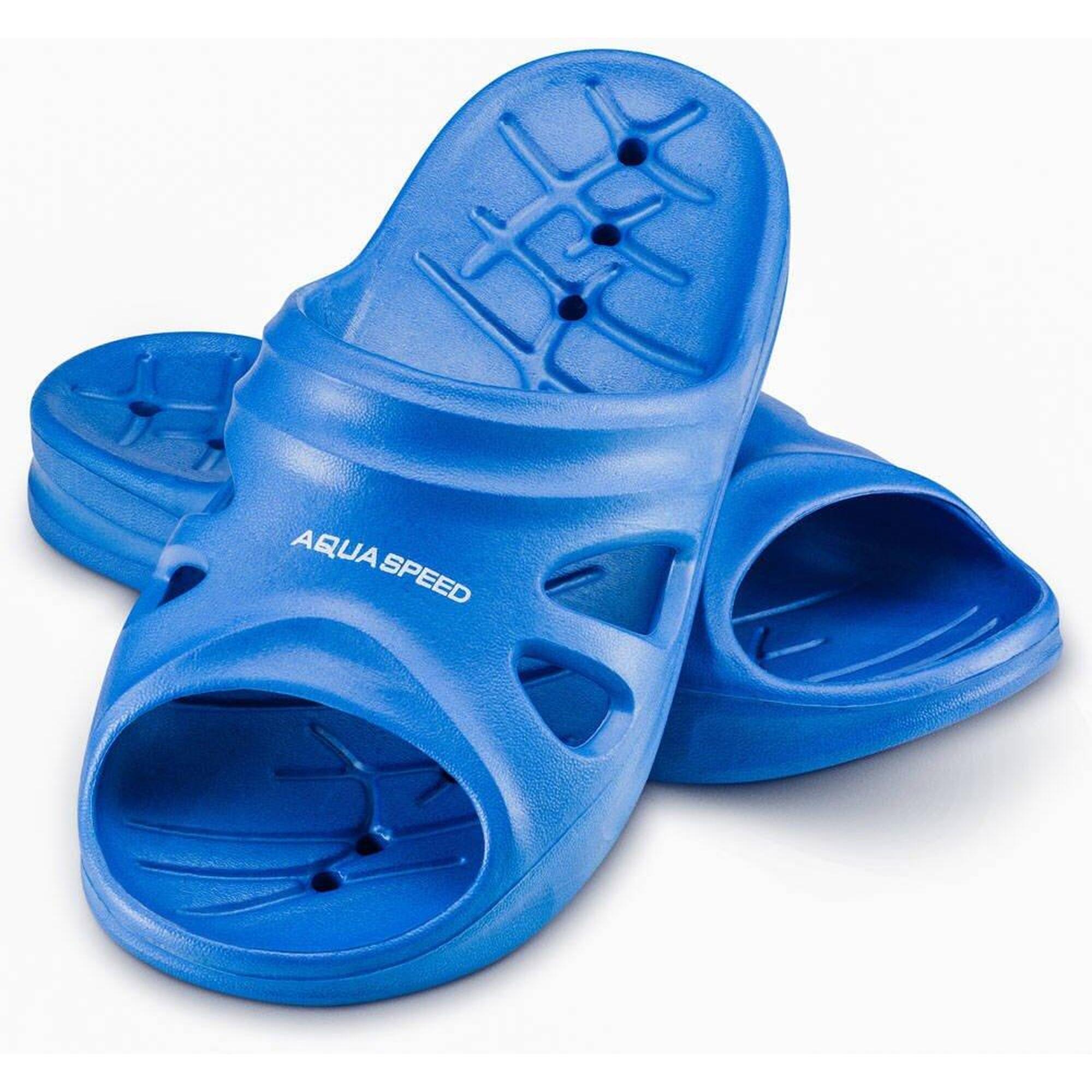 Aqua Speed - Tongs De Piscine Pour Enfants Aqua-speed Florida - Claquettes - Bleu - 28 - Decathlon