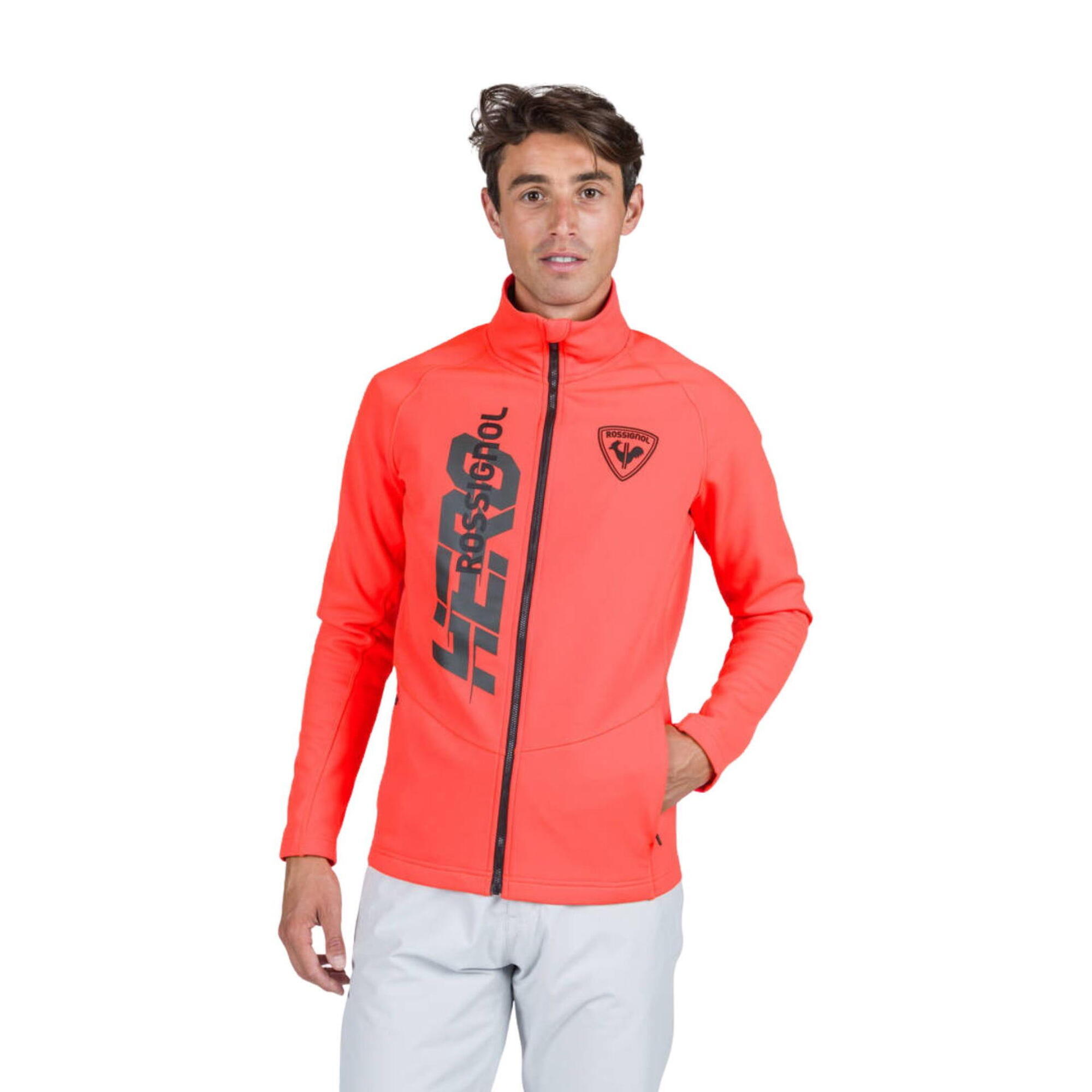 Rossignol - Sweat Homme Rossignol New Hero Classique Clim - Sweat-shirt - Rouge - Decathlon