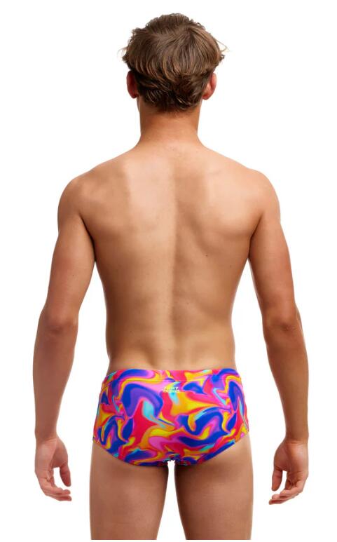 Kąpielówki chłopięce spodenki bokserki szybkoschnące Funky Trunks Summer Swirl