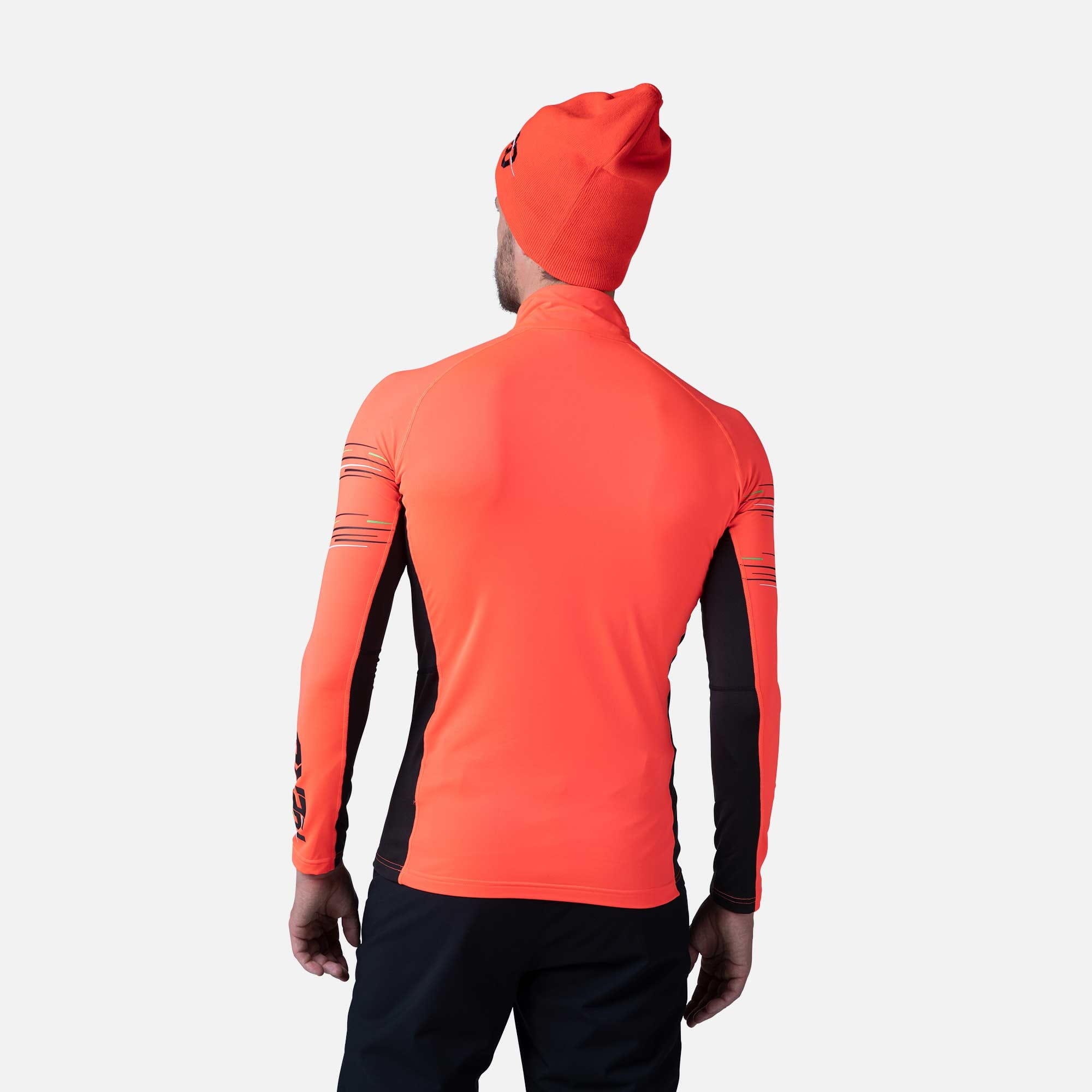 Bluza Rossignol Hero Classique 1/2 Zip pomarańczowa 2/7