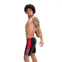 Bañador Speedo Dive Jammer - Negro/Rojo Federado/Gris Paloma - Talla 26 5/6