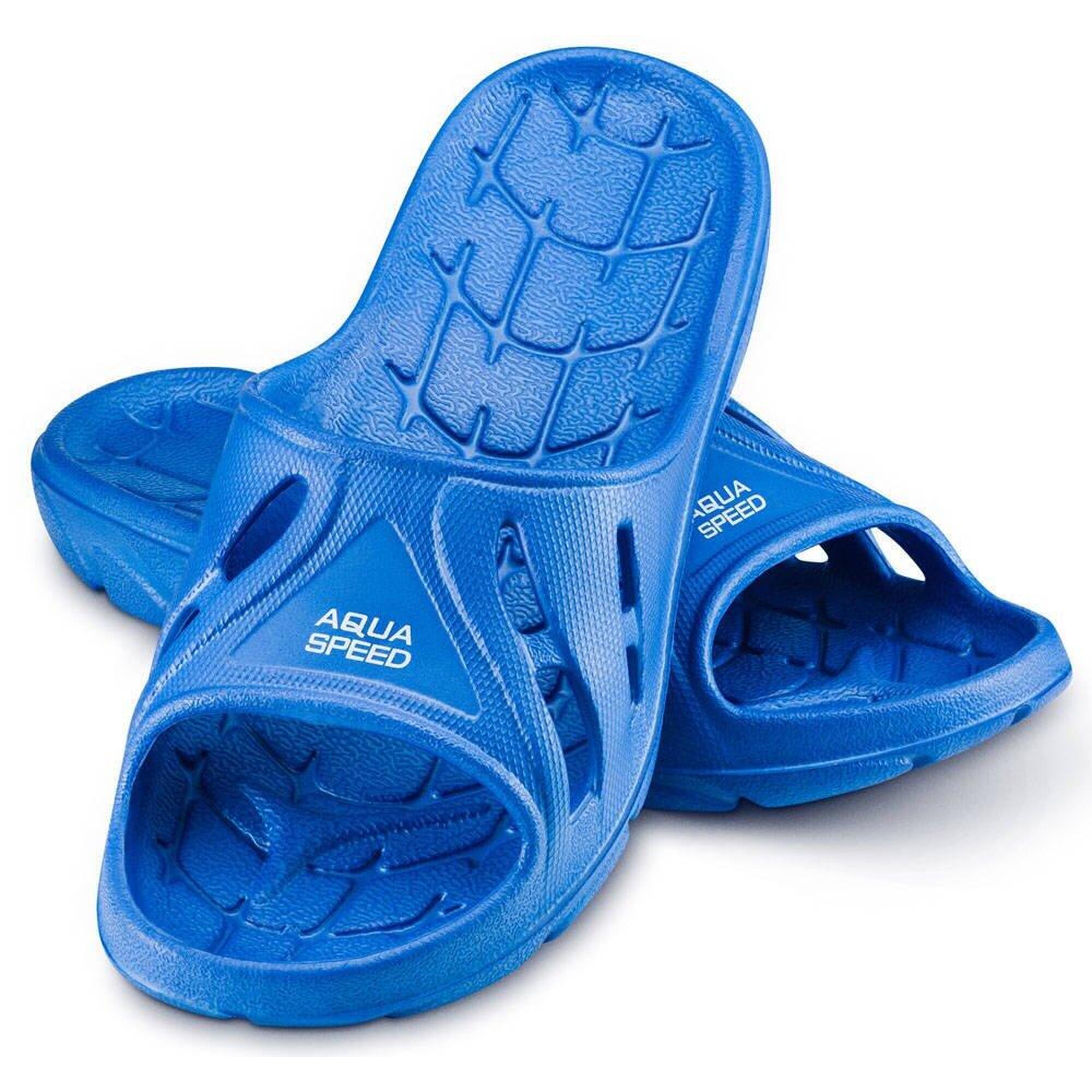 Aqua Speed - Tongs De Piscine Pour Enfants Aqua-speed Alabama - Claquettes - Bleu - 32 - Decathlon