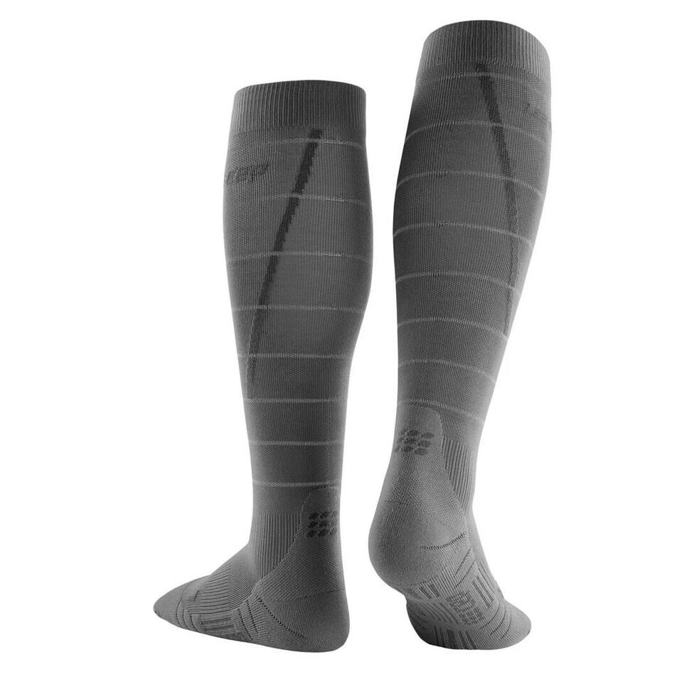 Skarpety kompresyjne damskie sportowe CEP Reflective wysokie