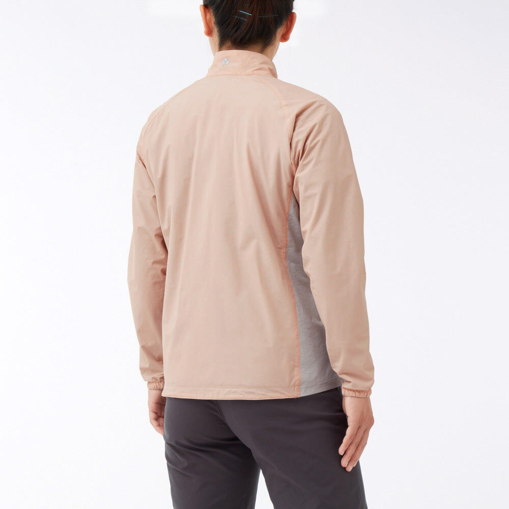 Women's Light Shell Pocketable Sports Jacket - Pink