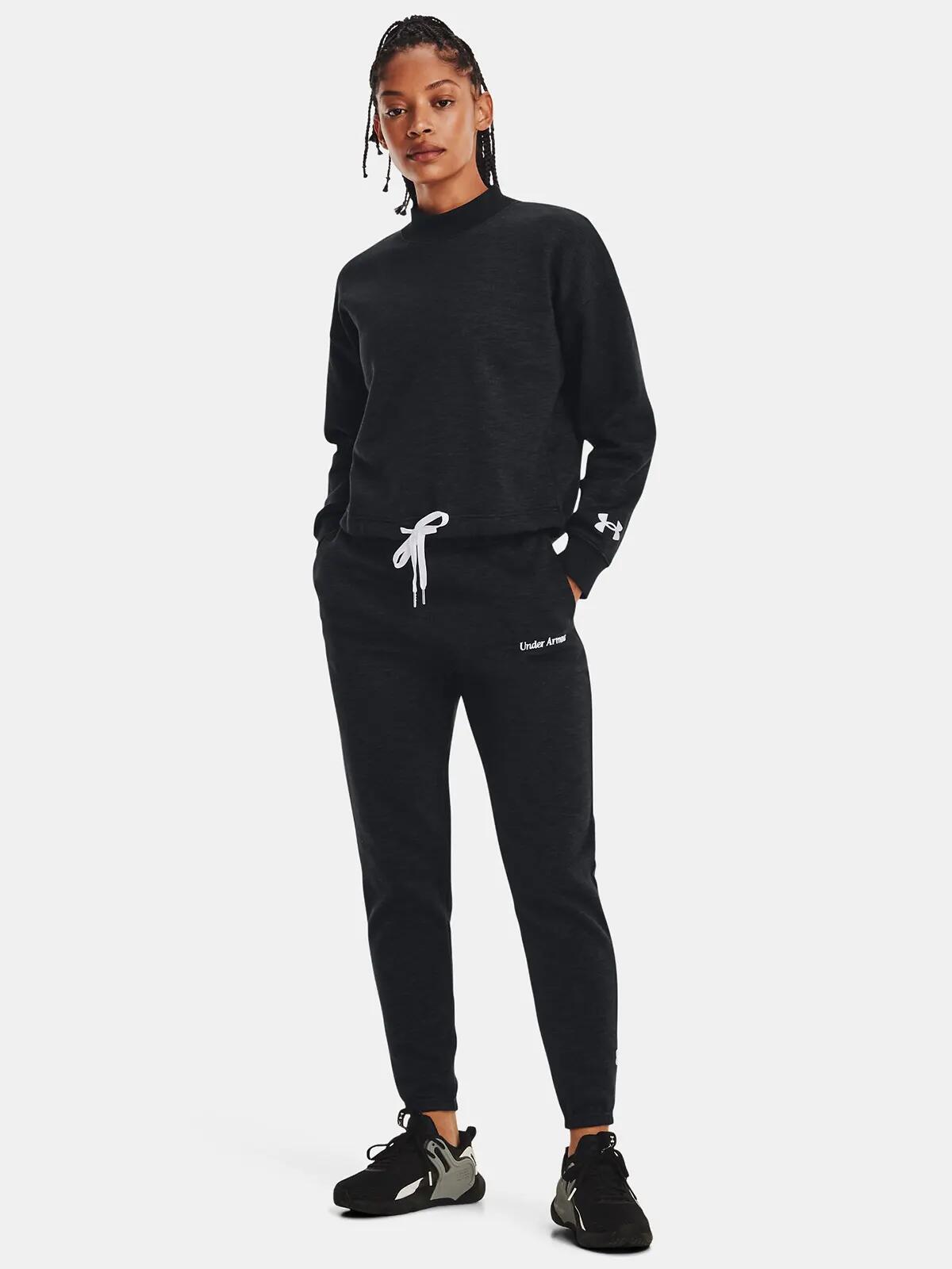 Pantaloni da allenamento da donna Under Armour Essential Script 3/6