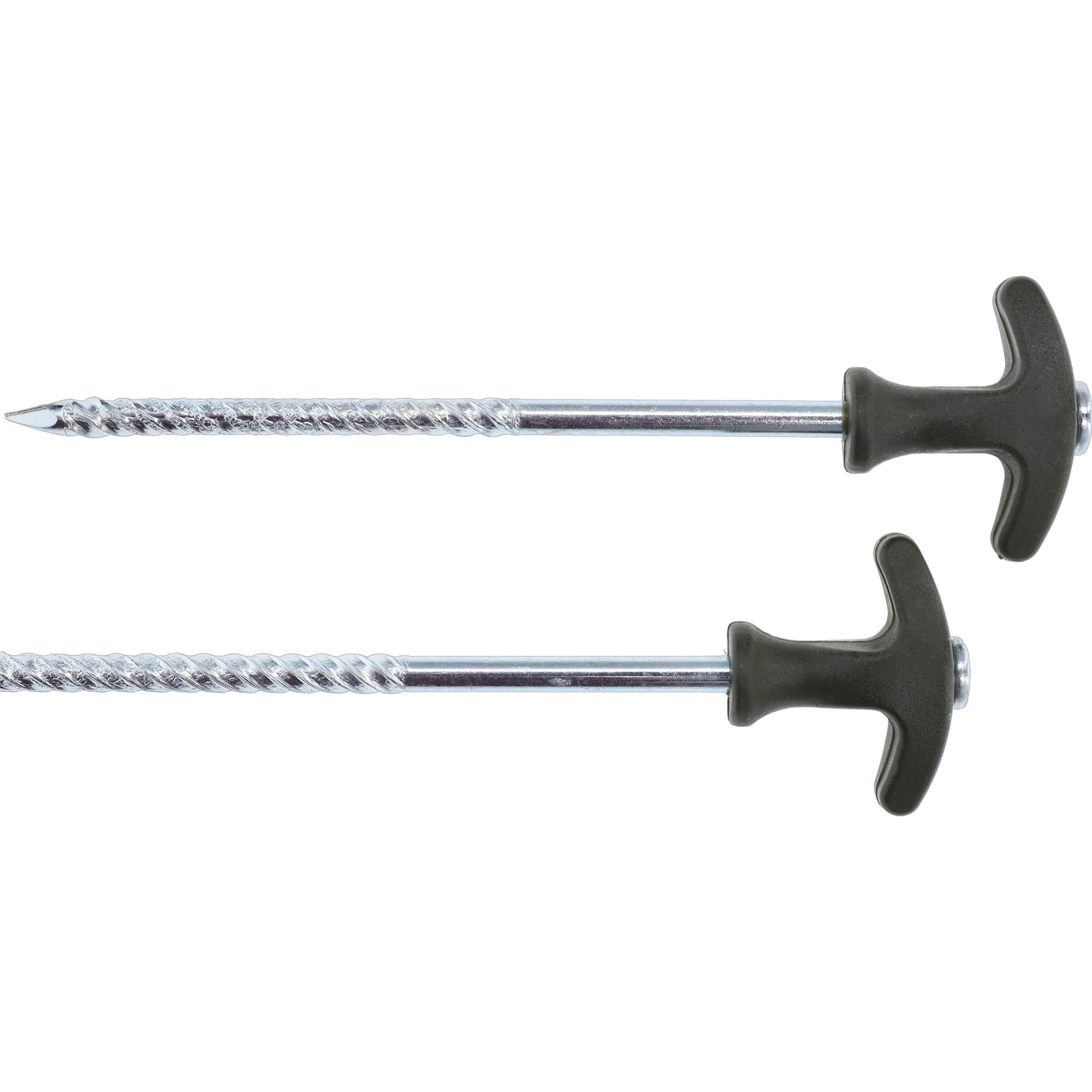 Mikado - Piquets De Tente 10 Pièces 30 Cm Incl. Sac À Piquets En Acier Mikado - Piquet De Tente - Noir - No Size - Decathlon