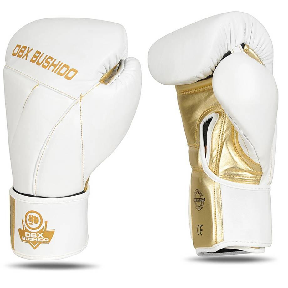 Dbx Bushido - Gants De Boxe Dbx Bushido Hammer - Gants De Boxe - Blanc|jaune - 8 Oz - Decathlon