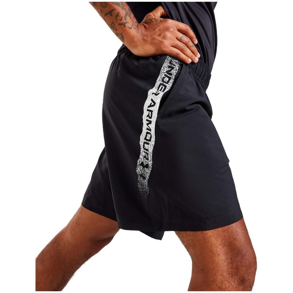 Short d'entraînement Under Armour Woven Graphic pour hommes 3/5