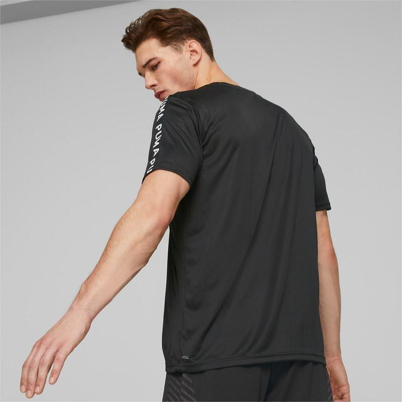 Tricou barbati Puma Fit Taped, Negru