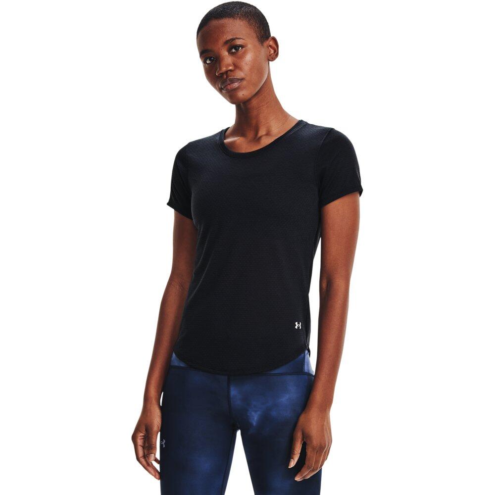 UNDER ARMOUR Camiseta de manga corta para mujer Under armour Streaker en color negro