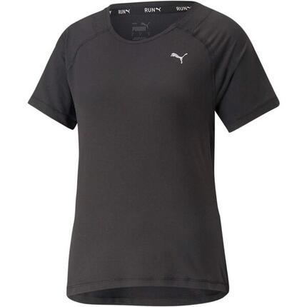 T-Shirt Puma Run Cloudspun Ss Tee W, Schwarz, Damen