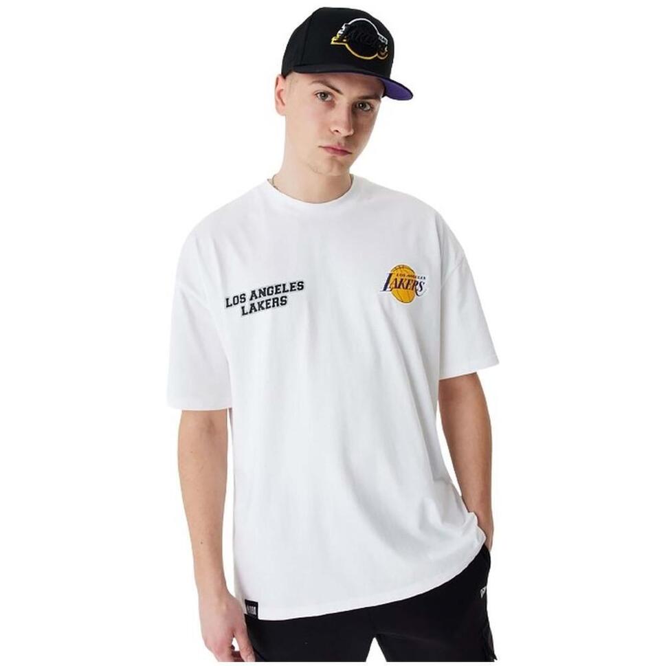 Koszulka męska New Era NBA Large Graphic BP OS Tee Los Angeles Lakers