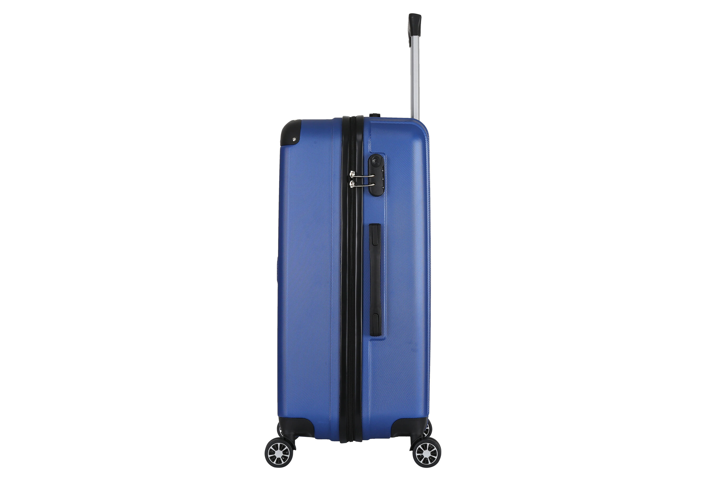 Valise Cabine Bari Bleu 3/4