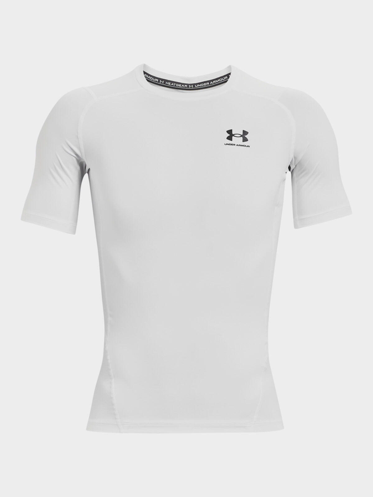 Under Armour Heatgear® Lycra T-shirt Wit Heren 3/6