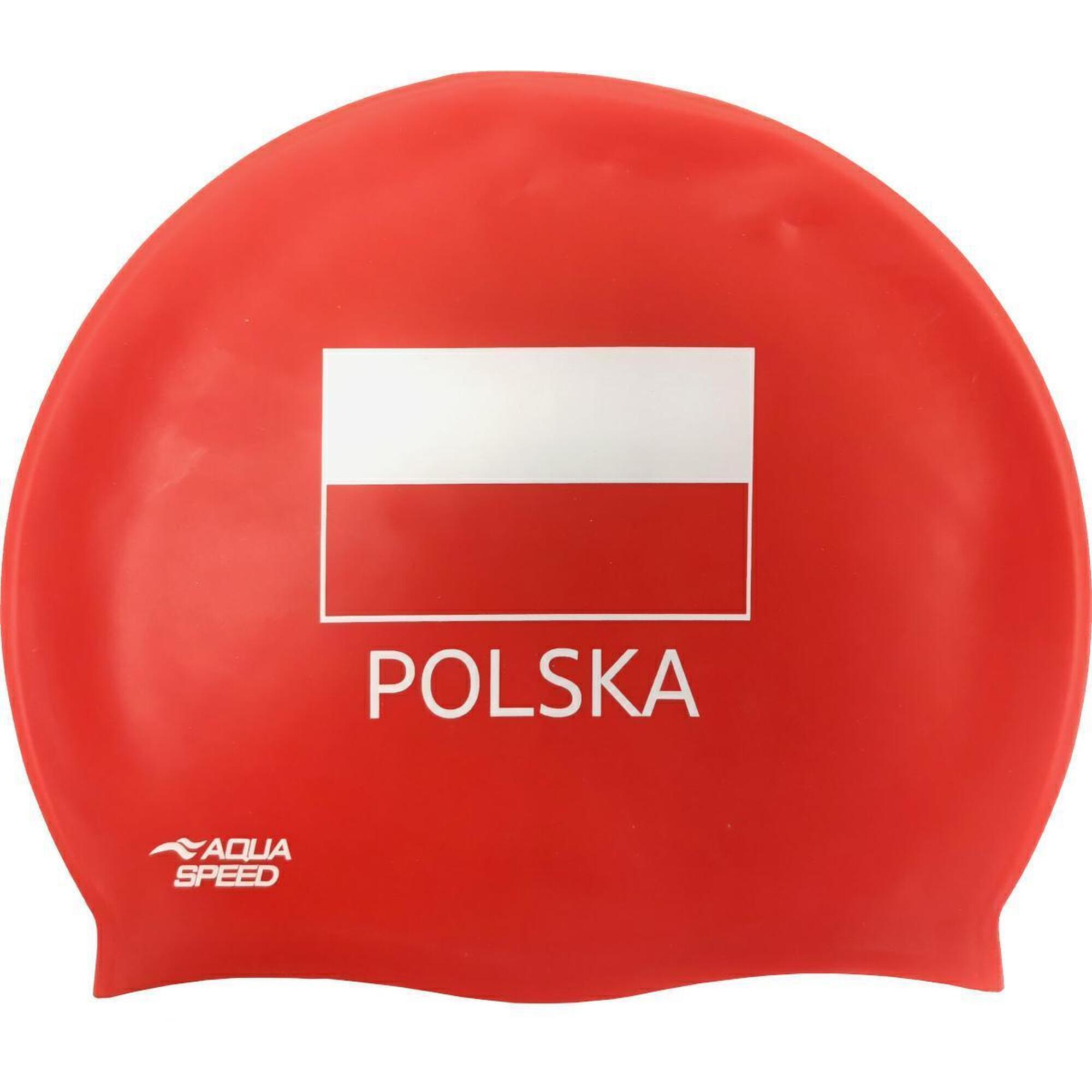 Czepek pływacki dla dorosłych silikonowy Aqua Speed Polska