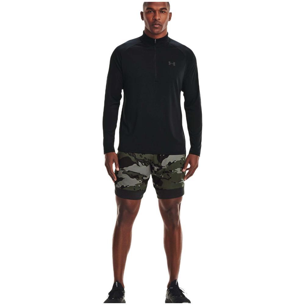 Camiseta de manga larga para hombre Under armour Tech 2.0 en color negro 4/5