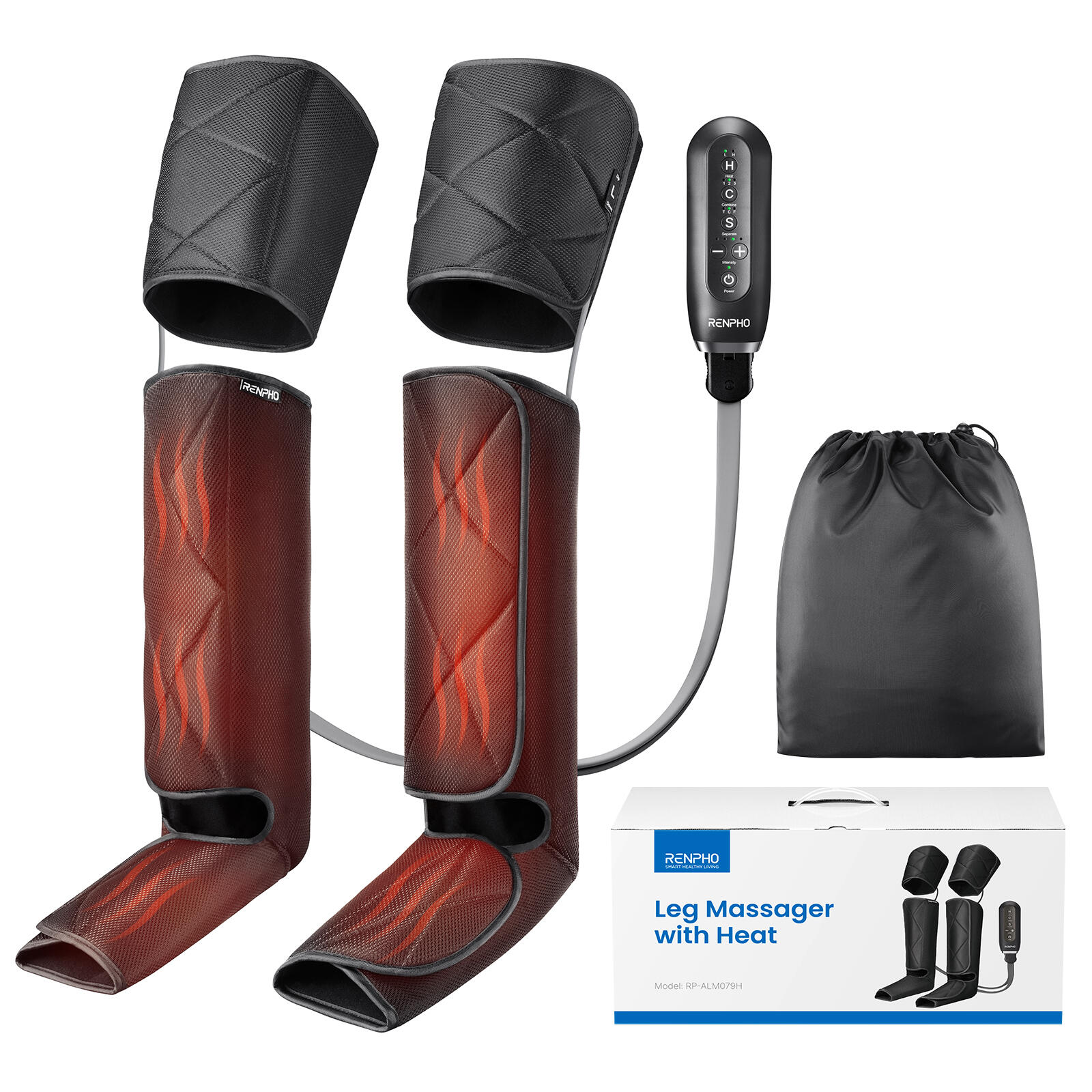 Masseur de jambes RENPHO Aeria Ultimate Thermal 2 ALM079H 2/3