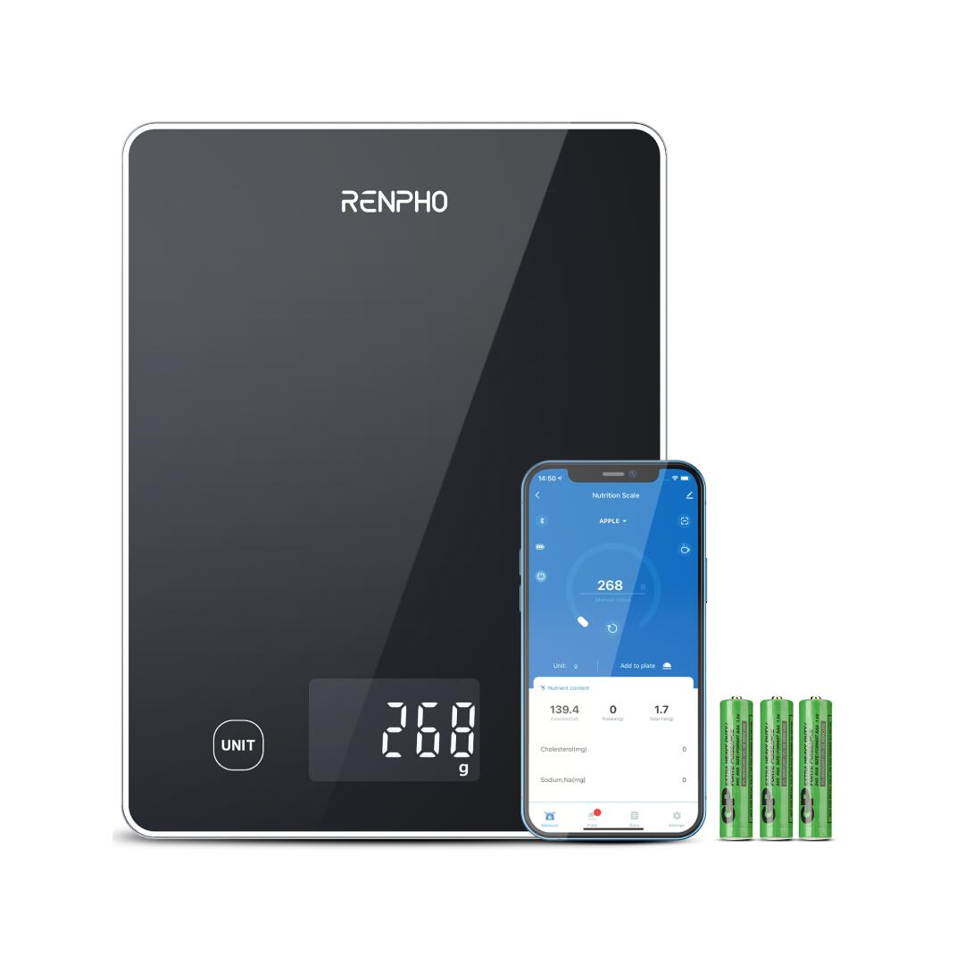 Renpho Calibra 1L Nutrition Scale Schwarz 2/3