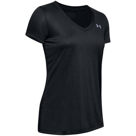 T-shirt da allenamento Under Armour Tech SSV da donna - Tinta unita