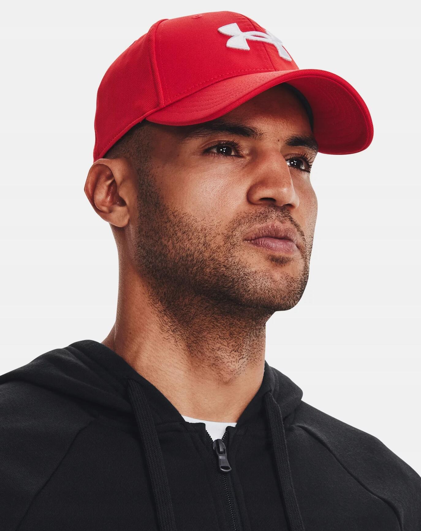 Cappellino Da Baseball Uomo Under Armour Blitzing Rosso 4/5
