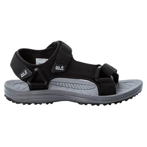 JACK WOLFSKIN Jack Wolfskin Wave Breaker Walking Sandals-Black