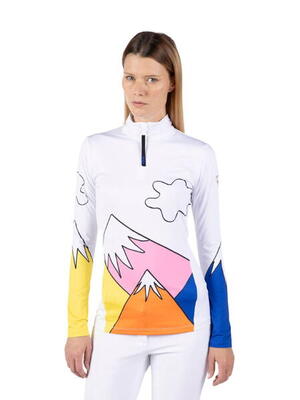 Giacca da sci da donna Rossignol Booster 1/2 Zip Top