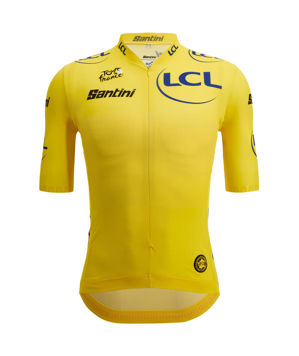SANTINI Leader Classifica Generale - Maglia - Uomo - giallo Ciclismo