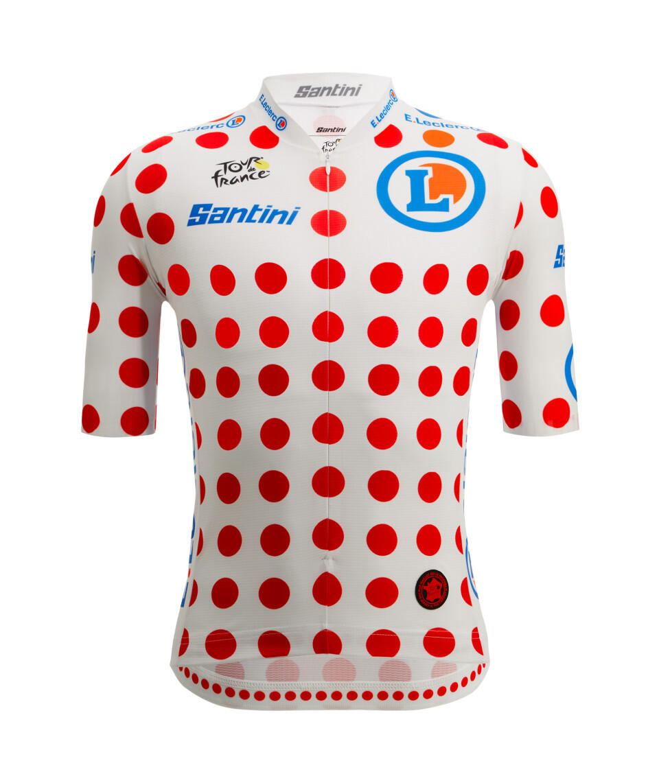 SANTINI Leader Gpm - Maglia - Uomo - Pois Ciclismo