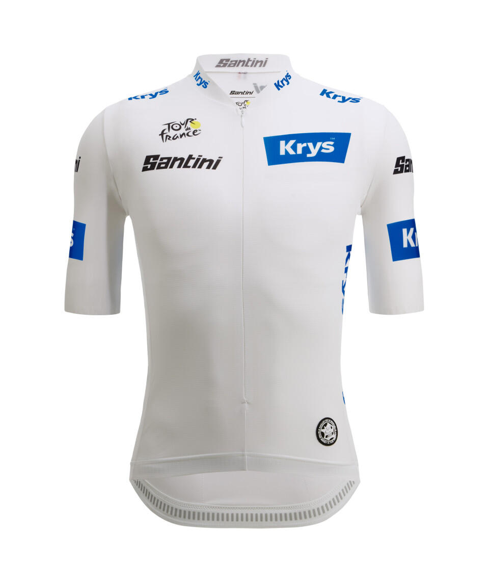 SANTINI Miglior Giovane - Maglia - Uomo - Bianco Ciclismo