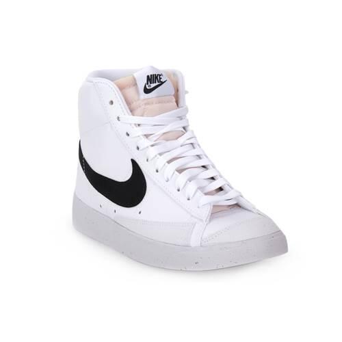 Nike - Nike Blazer Mid 77 Do1344-101 Next Nature White/black 38.5 - Baskets - Blanc|noir - 38,5 - Decathlon