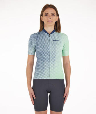 Paws - Maillot Mujer verde Ciclismo