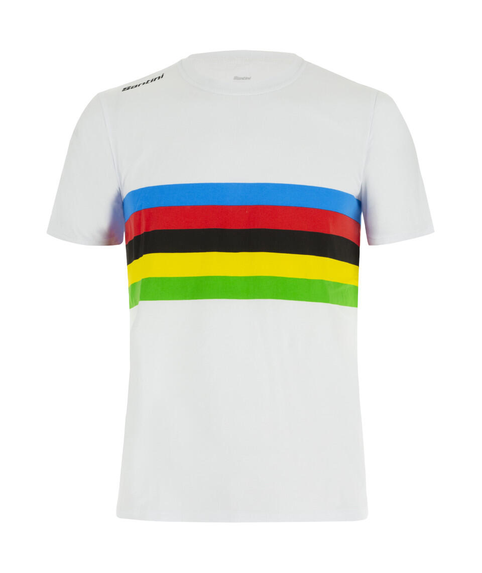 SANTINI T-shirt Iride - Uci Official - Uomo -  Ciclismo