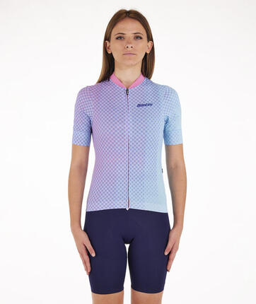 Paws - Maillot Mujer turquesa Ciclismo