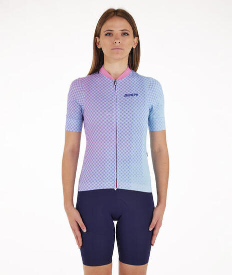 Paws - Maillot Mujer turquesa Ciclismo