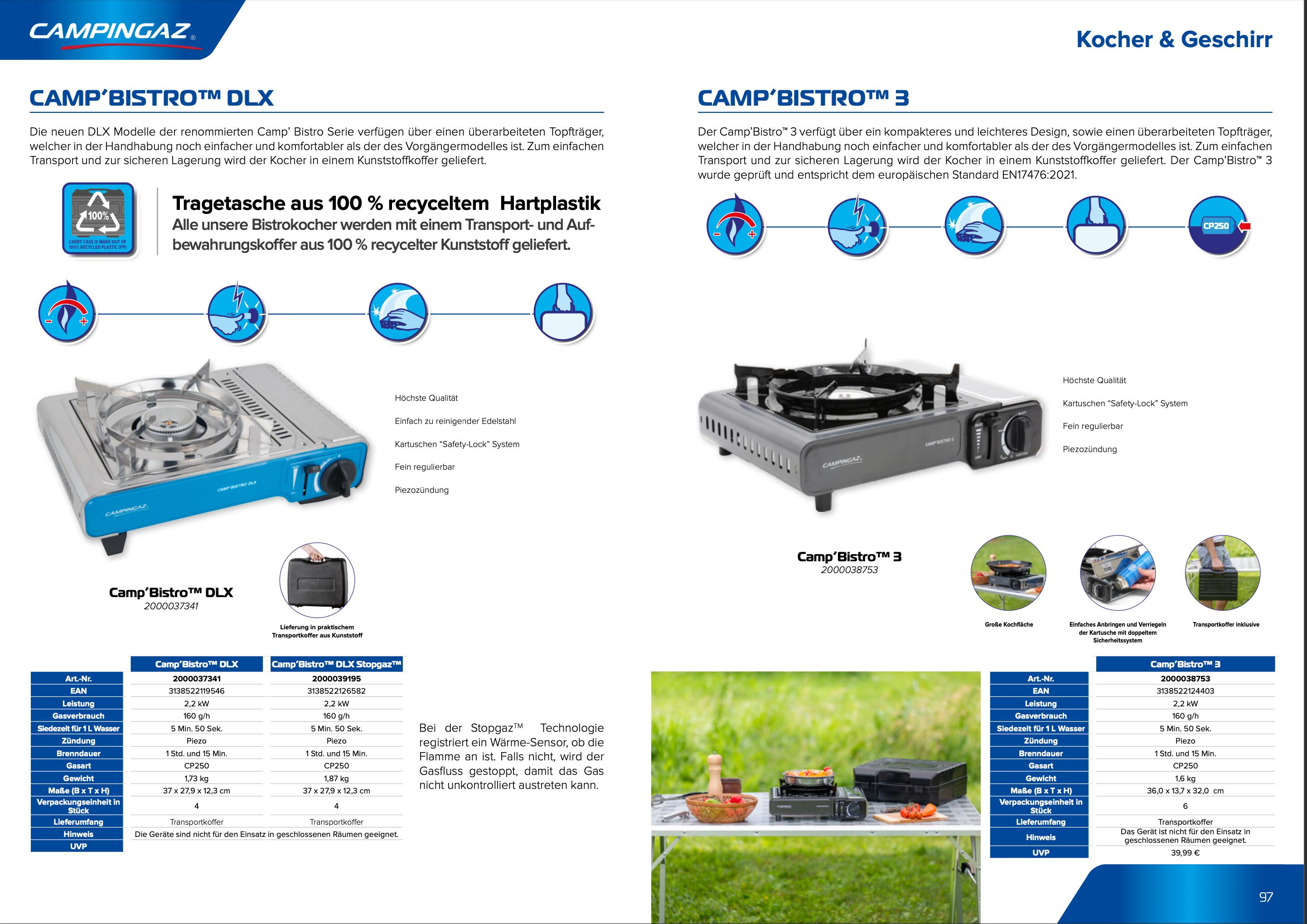 Campingaz Gaskocher Camp'Bistro 4/4