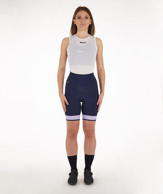 Giada - dames shorts - blauw marineblauw - wielersport