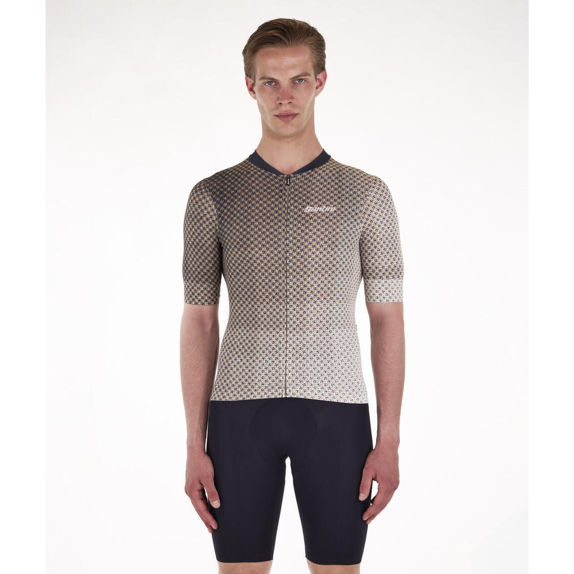 Santini - Paws Form - Maillot - Homme - Beige Velò - T-shirt Manches Courtes - Beige - 58 4xl - Decathlon