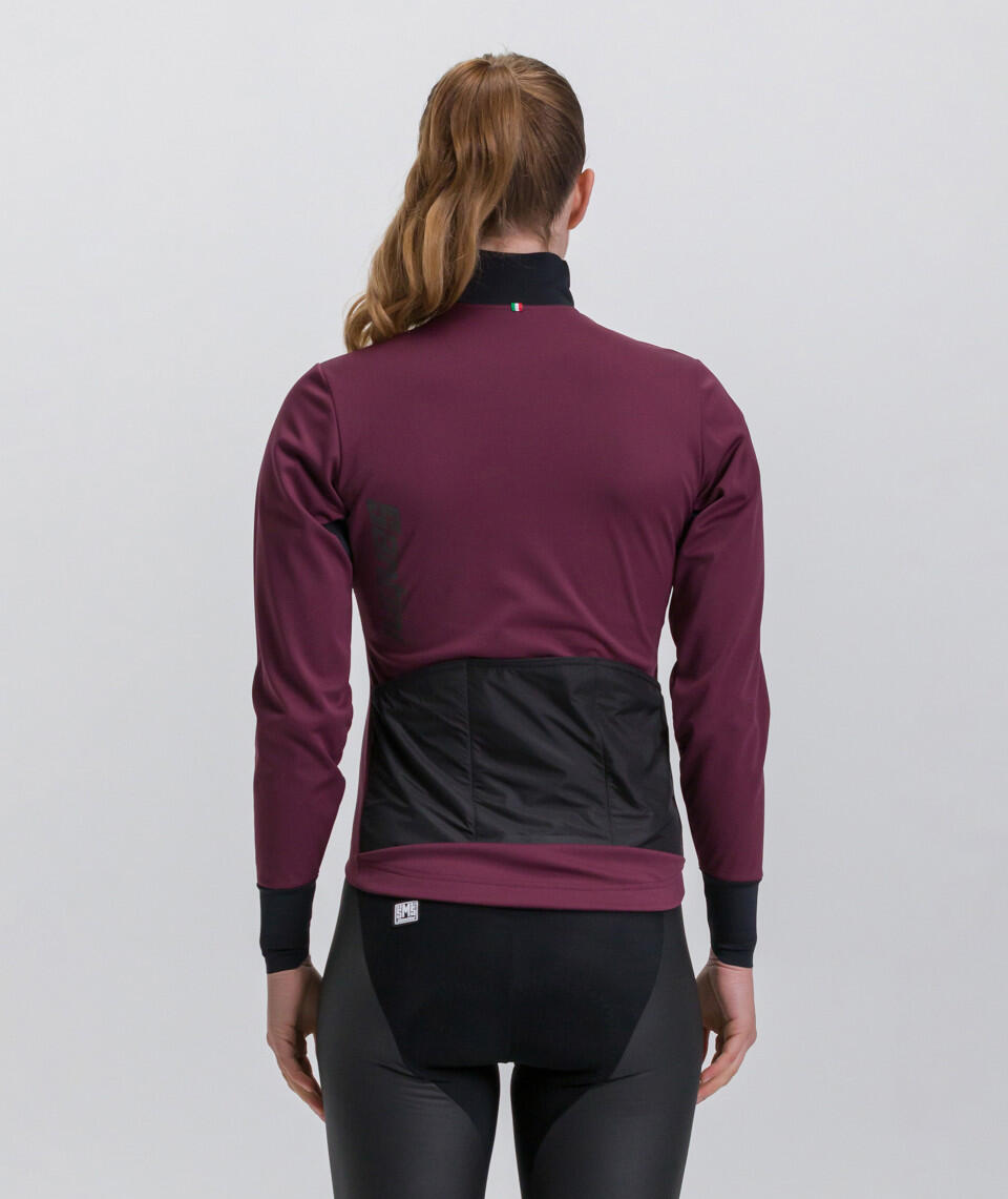 Vega Absolute - Giubbino Donna Borgogna Ciclismo 3/5